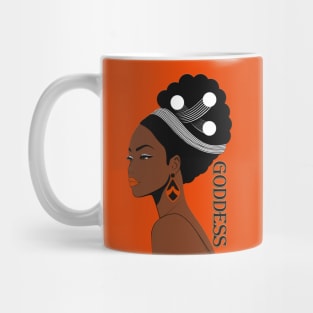 Black Goddess Queen Mug